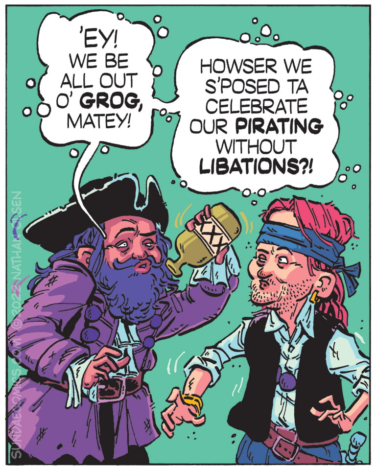 Mobile View - Pirate Juice - Panel 01