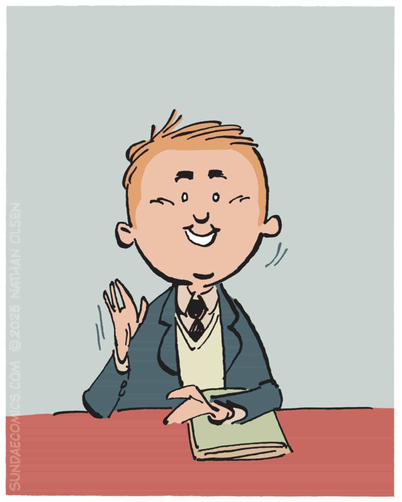 Mobile View - The New Guy - Panel 2