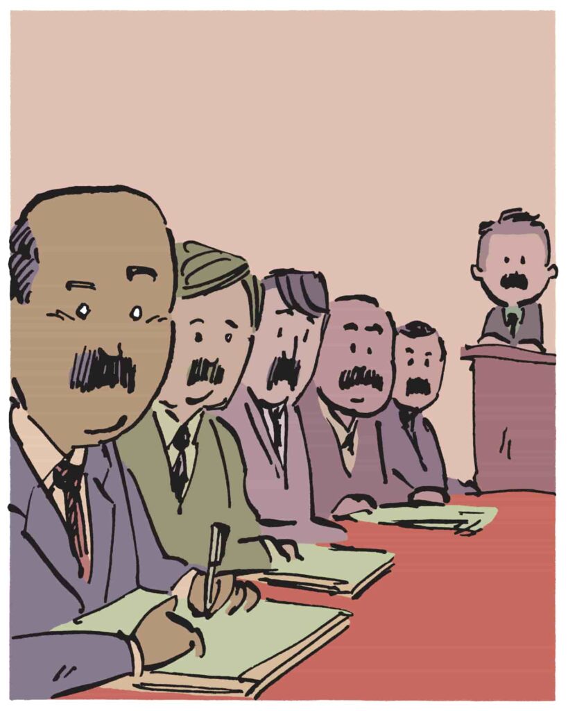 Mobile View - The New Guy - Panel 3