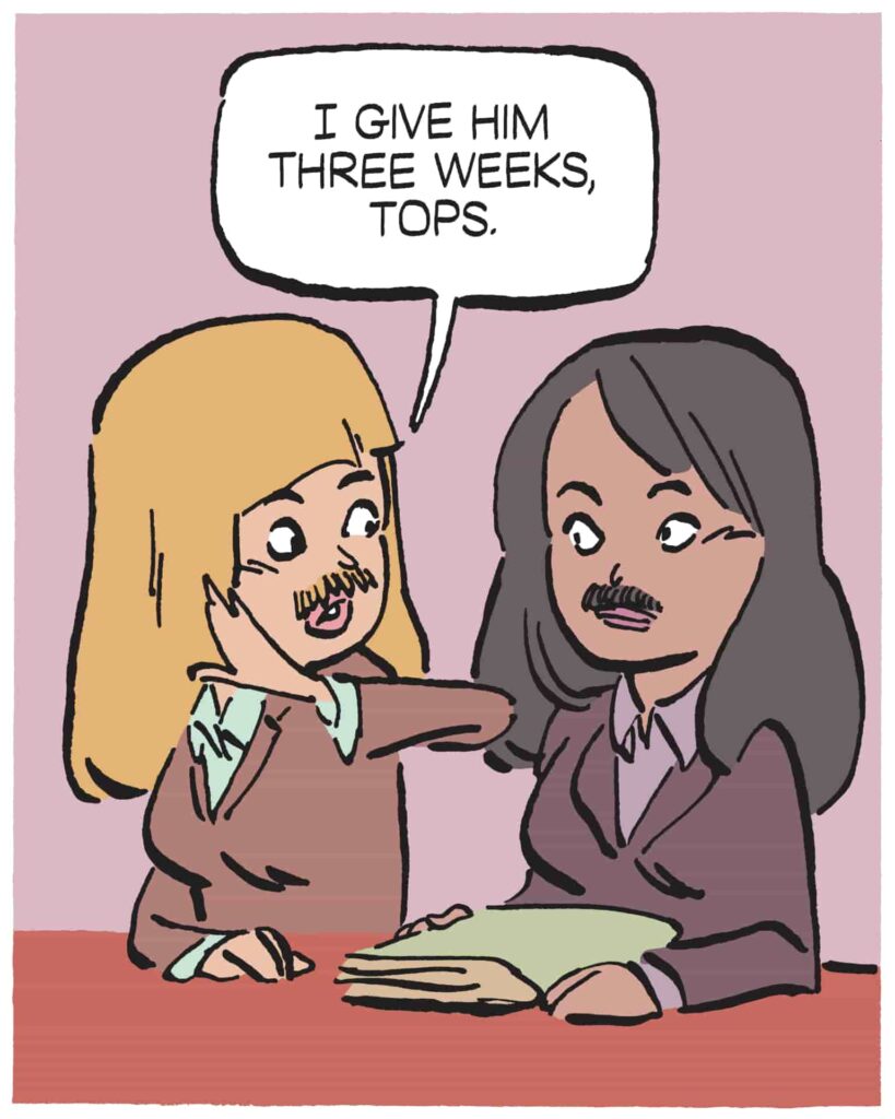 Mobile View - The New Guy - Panel 4
