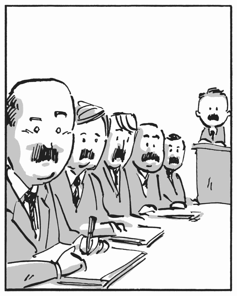 Mobile View - The New Guy - Panel 3