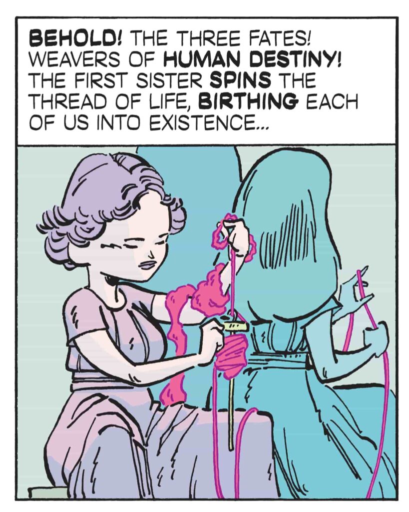 Mobile View - The Three Fates - Panel 01