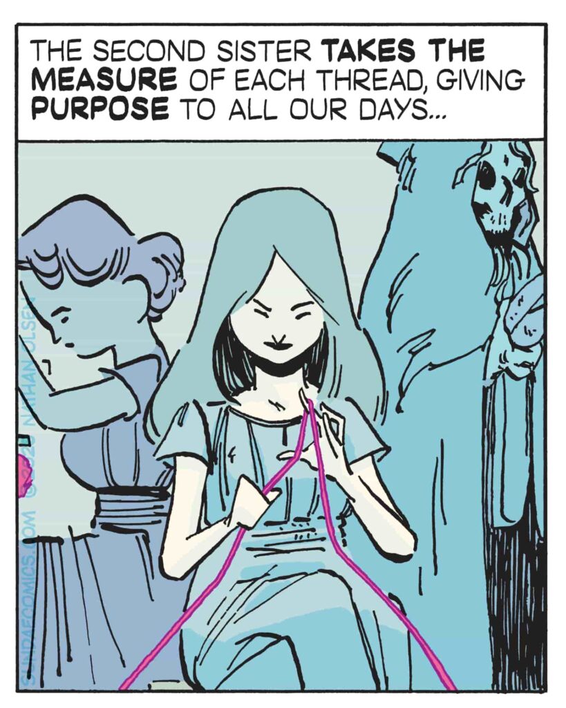 Mobile View - The Three Fates - Panel 02