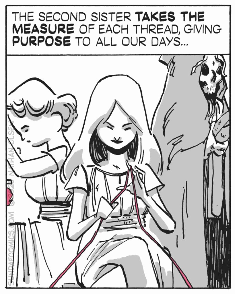 Mobile View - The Three Fates - Panel 2