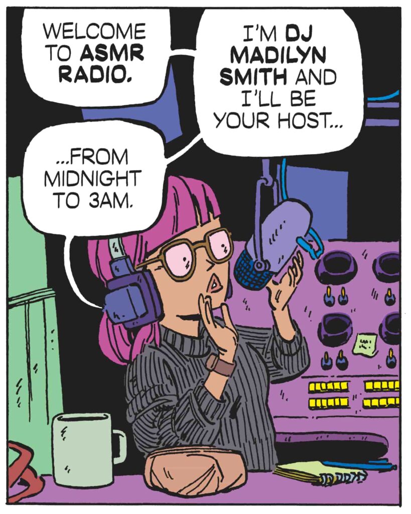 Mobile View - ASMR Radio - Panel 1