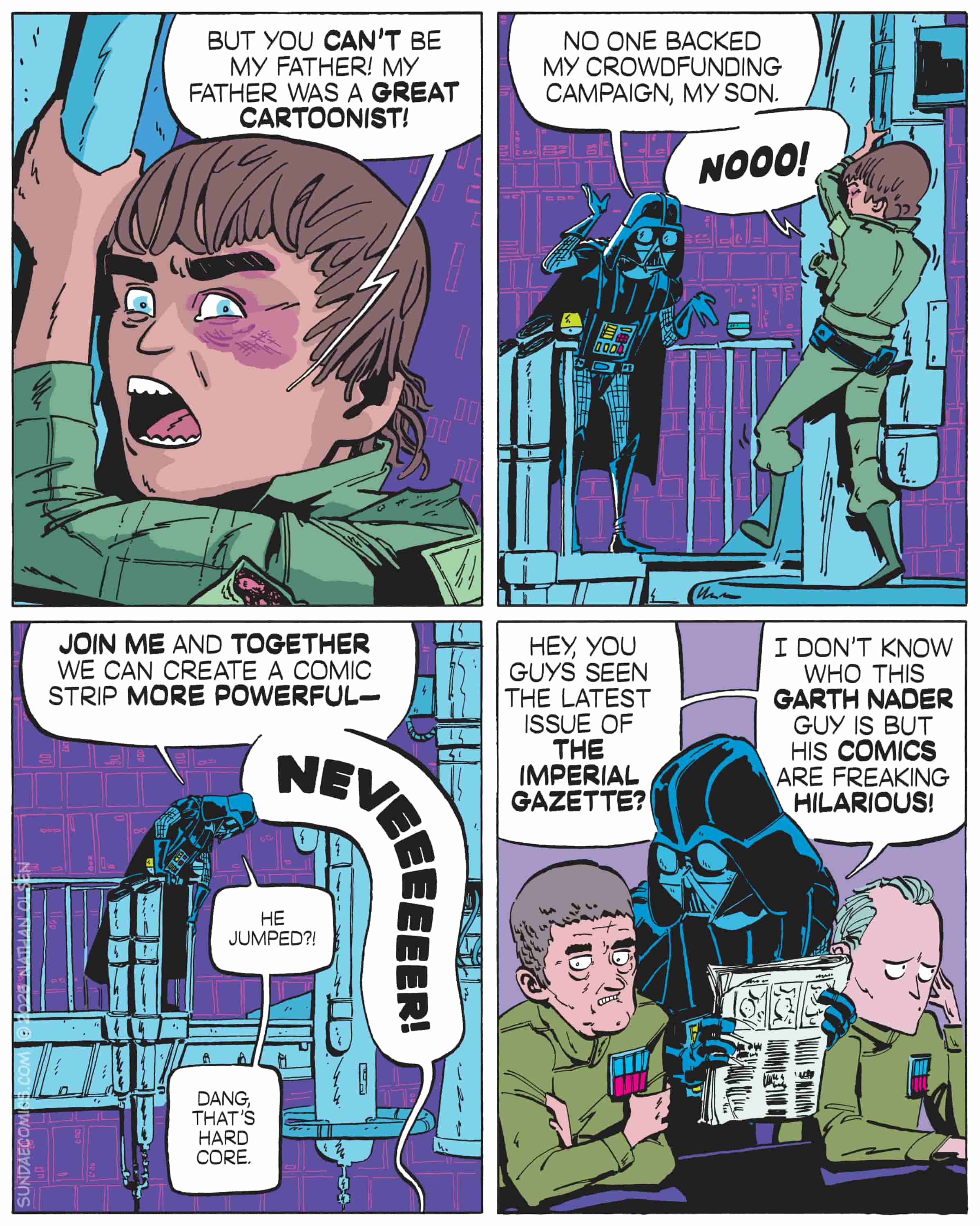 A Star Wars fan comic #maythe4thbewithyou